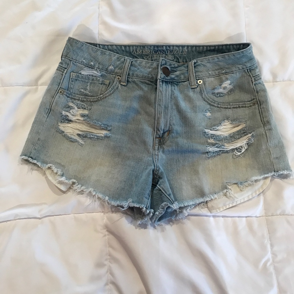 American Eagle - High Rise Festival Jeans Shorts